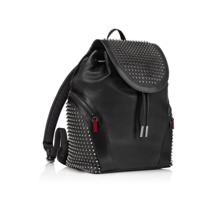 Funky – Zaino – Pelle di vitello e borchie – Nero Funky – Zaino – Pelle di vitello e borchie – Nero