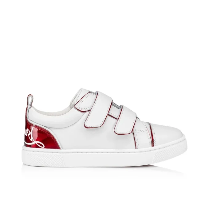 Funnyto Scratch – Sneakers – Pelle di vitello e pelle di vitello verniciata Psychic – Bianco – Bambini Funnyto Scratch – Sneakers – Pelle di vitello e pelle di vitello verniciata Psychic – Bianco – Bambini