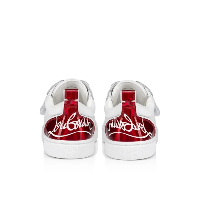 Funnyto Scratch – Sneakers – Pelle di vitello e pelle di vitello verniciata Psychic – Bianco – Bambini Funnyto Scratch – Sneakers – Pelle di vitello e pelle di vitello verniciata Psychic – Bianco – Bambini