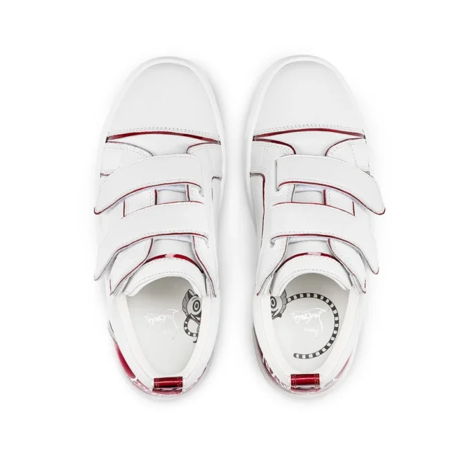 Funnyto Scratch – Sneakers – Pelle di vitello e pelle di vitello verniciata Psychic – Bianco – Bambini Funnyto Scratch – Sneakers – Pelle di vitello e pelle di vitello verniciata Psychic – Bianco – Bambini