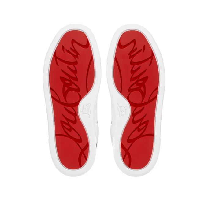Funnyto Scratch – Sneakers – Pelle di vitello verniciata – Bianco – Bambini