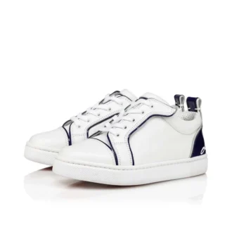 Funnyto – Sneakers basse – Pelle di vitello – Blu – Bambini