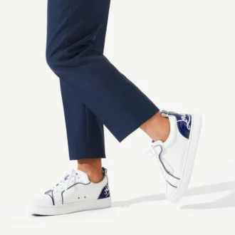 Funnyto – Sneakers – Pelle di vitello e pelle di vitello verniciata – Bianco – Bambini
