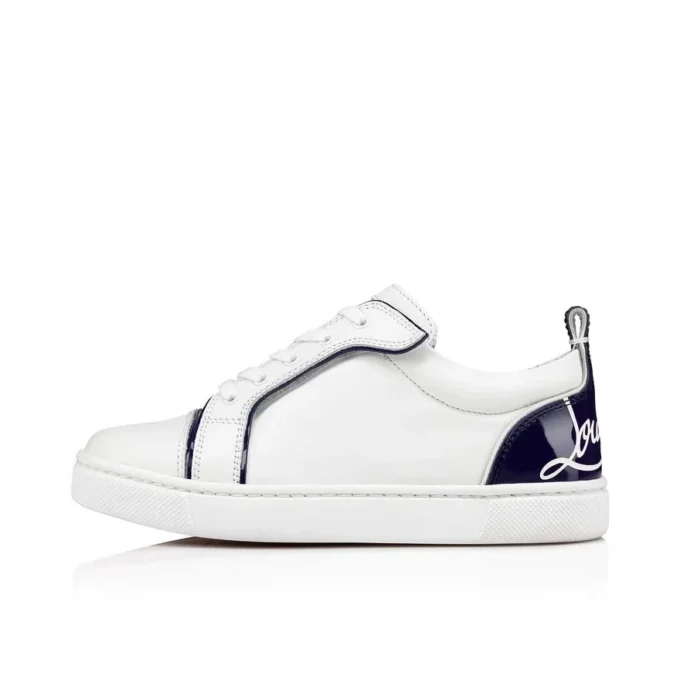 Funnyto – Sneakers basse – Pelle di vitello – Blu – Bambini Funnyto – Sneakers basse – Pelle di vitello – Blu – Bambini