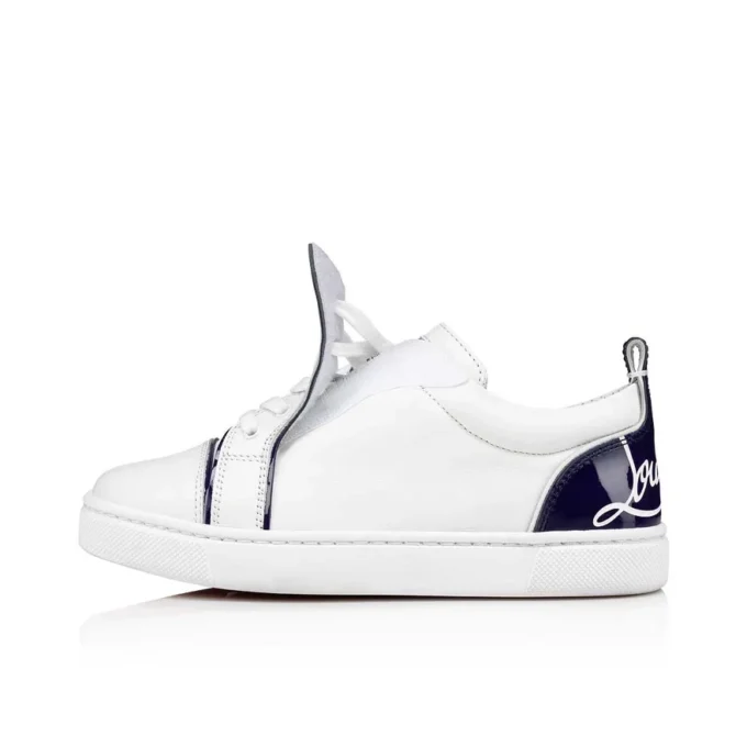 Funnyto – Sneakers basse – Pelle di vitello – Blu – Bambini Funnyto – Sneakers basse – Pelle di vitello – Blu – Bambini