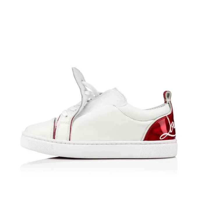 Funnyto – Sneakers basse – Pelle di vitello – Loubi – Bambini