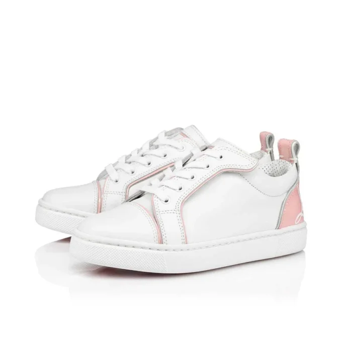 Funnyto – Sneakers basse – Pelle di vitello – Rosy – Bambini