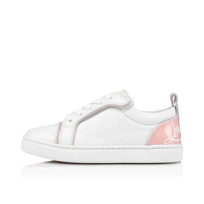 Funnyto – Sneakers basse – Pelle di vitello – Rosy – Bambini