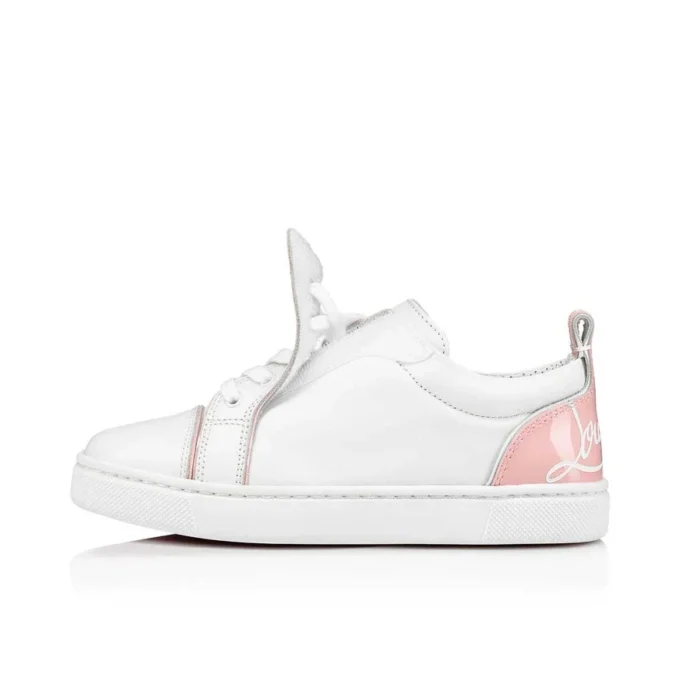 Funnyto – Sneakers basse – Pelle di vitello – Rosy – Bambini