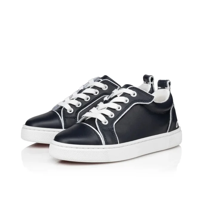 Funnyto – Sneakers – Pelle di vitello – Blu navy – Bambini Funnyto – Sneakers – Pelle di vitello – Blu navy – Bambini