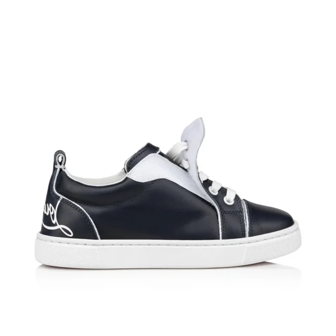 Funnyto – Sneakers – Pelle di vitello – Blu navy – Bambini Funnyto – Sneakers – Pelle di vitello – Blu navy – Bambini