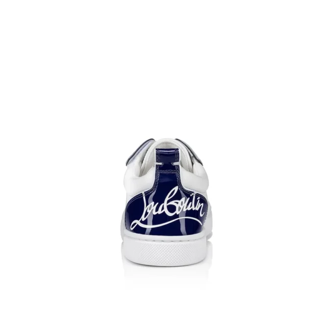 Funnyto – Sneakers – Pelle di vitello e pelle di vitello verniciata – Bianco – Bambini Funnyto – Sneakers – Pelle di vitello e pelle di vitello verniciata – Bianco – Bambini