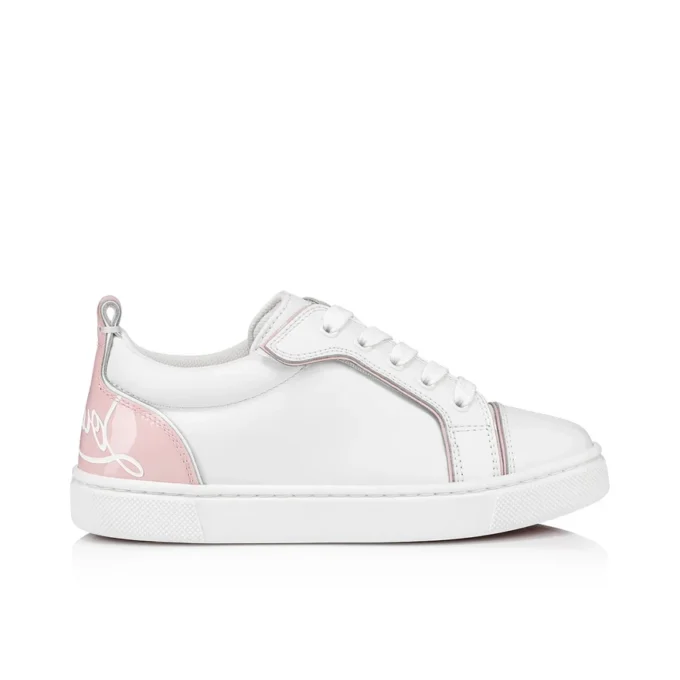 Funnyto – Sneakers – Pelle di vitello e pelle di vitello verniciata – Rosy – Bambini Funnyto – Sneakers – Pelle di vitello e pelle di vitello verniciata – Rosy – Bambini