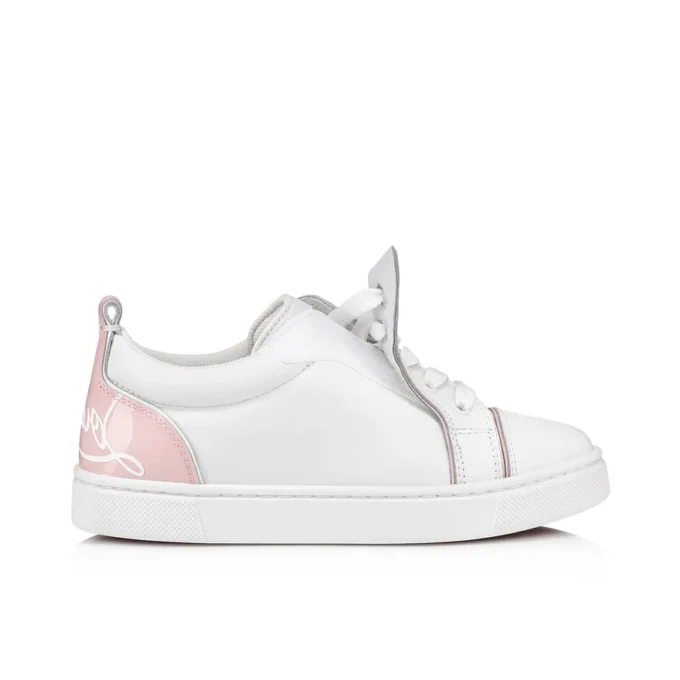 Funnyto – Sneakers – Pelle di vitello e pelle di vitello verniciata – Rosy – Bambini Funnyto – Sneakers – Pelle di vitello e pelle di vitello verniciata – Rosy – Bambini