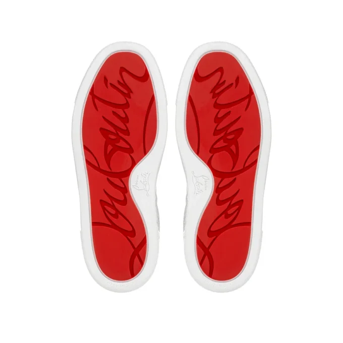 Funnyto – Sneakers – Pelle di vitello glitterata – Argento – Bambini Funnyto – Sneakers – Pelle di vitello glitterata – Argento – Bambini