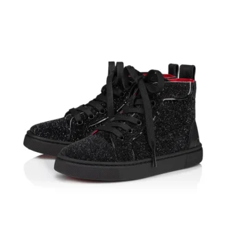 Funnytopi in camoscio nero – Scarpe – Bambini Unisex