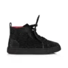 Funnytopi in camoscio nero – Scarpe – Bambini Unisex Funnytopi in camoscio nero – Scarpe – Bambini Unisex