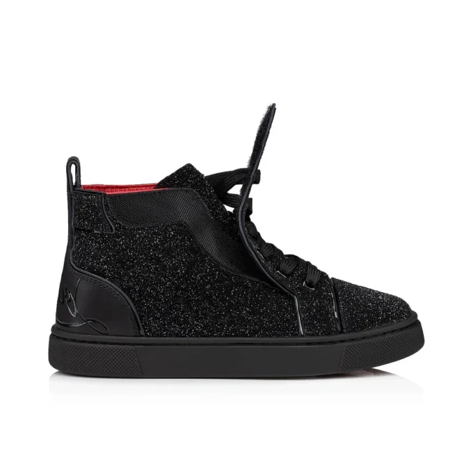 Funnytopi in camoscio nero – Scarpe – Bambini Unisex Funnytopi in camoscio nero – Scarpe – Bambini Unisex