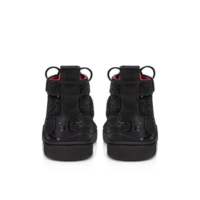 Funnytopi in camoscio nero – Scarpe – Bambini Unisex Funnytopi in camoscio nero – Scarpe – Bambini Unisex