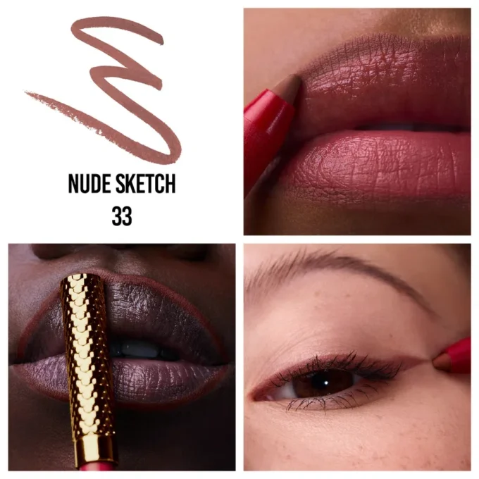 Glamliner – Eyeliner per labbra e occhi – Nude Sketch 33 Glamliner – Eyeliner per labbra e occhi – Nude Sketch 33