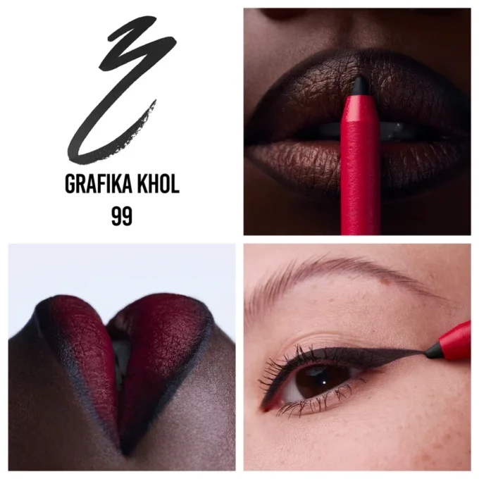 Glamliner – Matita per labbra e occhi – Grafika Khol 99
