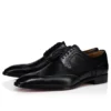 Grave Derby – Derby – Pelle di vitello – Nero – Uomo Grave Derby – Derby – Pelle di vitello – Nero – Uomo