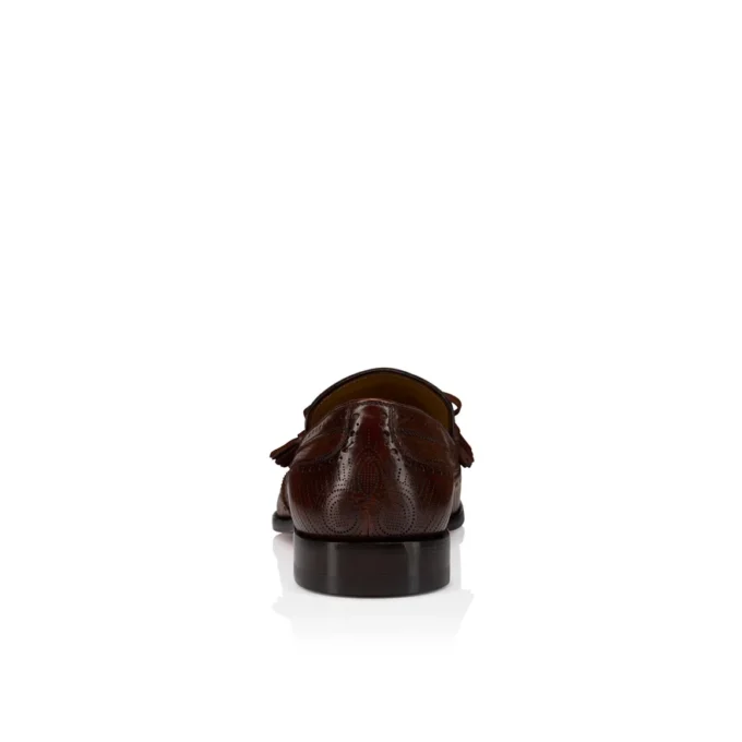 Grave Moc – Mocassini – Pelle di vitello patinata – Havane – Uomo Grave Moc – Mocassini – Pelle di vitello patinata – Havane – Uomo