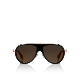 Greggo Lb0004 – Occhiali da sole – Metallo – Nero fumé Greggo Lb0004 – Occhiali da sole – Metallo – Nero fumé