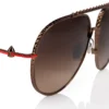 Greggo Lb0029 – Occhiali da sole – Metallo – Bronzo scuro
