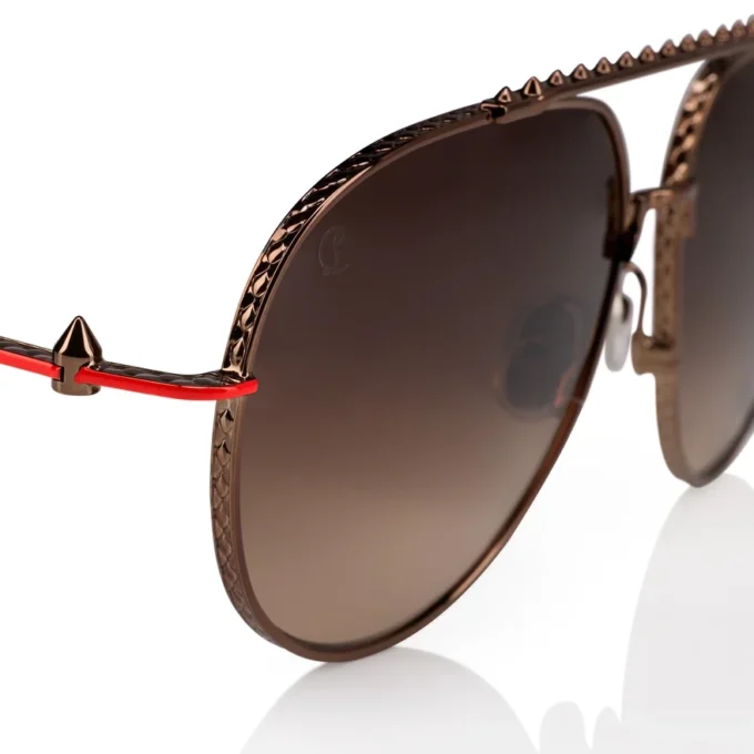 Greggo Lb0029 – Occhiali da sole – Metallo – Bronzo scuro