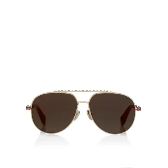 Greggo Lb0029 – Occhiali da sole – Metallo – Oro fumé Greggo Lb0029 – Occhiali da sole – Metallo – Oro fumé