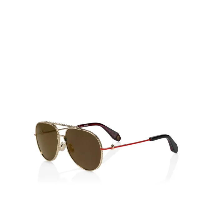 Greggo Lb0029 – Occhiali da sole – Metallo – Oro fumé