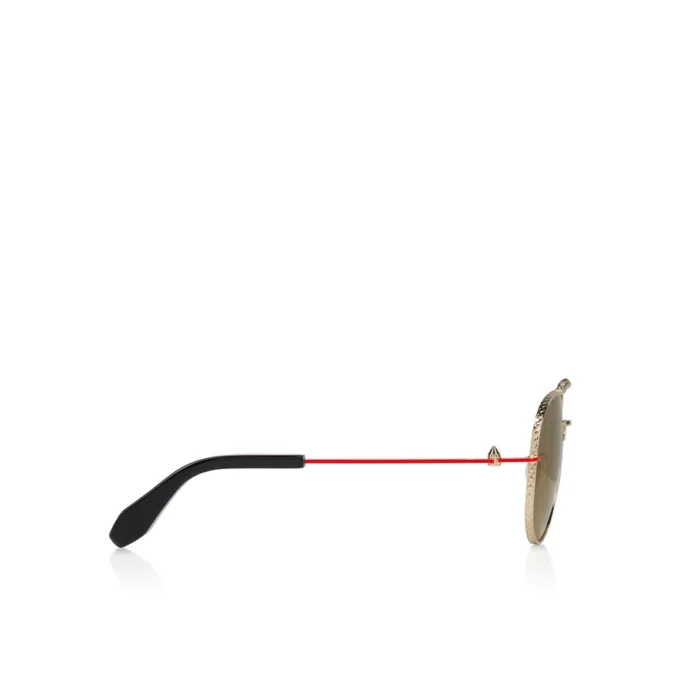 Greggo Lb0029 – Occhiali da sole – Metallo – Oro fumé