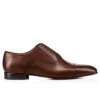 Greggo – Oxford – Pelle di vitello patinata – Havane – Uomo