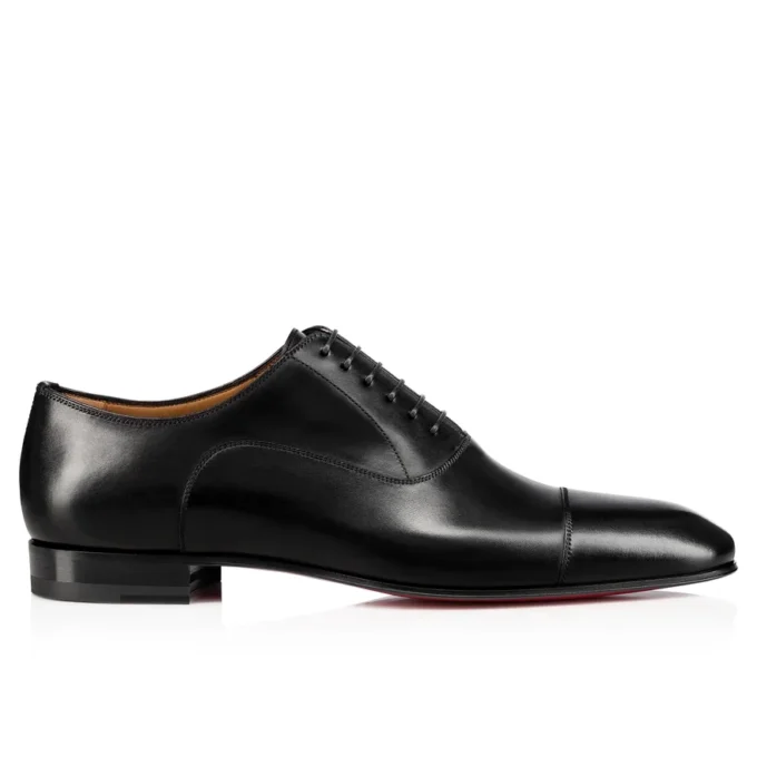 Greggo – Scarpe stringate – Pelle di vitello liscia – Nero – Uomo Greggo – Scarpe stringate – Pelle di vitello liscia – Nero – Uomo