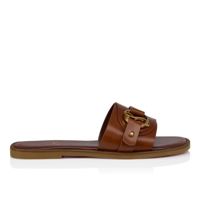 Her in Roma Mule – Mules – Pelle di vitello – Carmine scuro – Donna Her in Roma Mule – Mules – Pelle di vitello – Carmine scuro – Donna