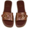 Her in Roma Mule – Mules – Pelle di vitello – Carmine scuro – Donna Her in Roma Mule – Mules – Pelle di vitello – Carmine scuro – Donna