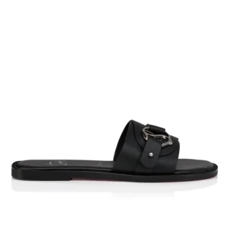 Her in Roma Mule – Mules – Pelle di vitello – Nero – Donna Her in Roma Mule – Mules – Pelle di vitello – Nero – Donna