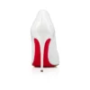 Hot Chick – Décolleté 100 mm – Pelle di vitello verniciata – Bianco – Donna Hot Chick – Décolleté 100 mm – Pelle di vitello verniciata – Bianco – Donna