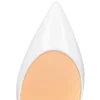 Hot Chick – Décolleté 100 mm – Pelle di vitello verniciata – Bianco – Donna Hot Chick – Décolleté 100 mm – Pelle di vitello verniciata – Bianco – Donna