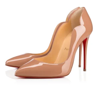 Hot Chick – Décolleté 100 mm – Pelle di vitello verniciata – Blush – Donna Hot Chick – Décolleté 100 mm – Pelle di vitello verniciata – Blush – Donna