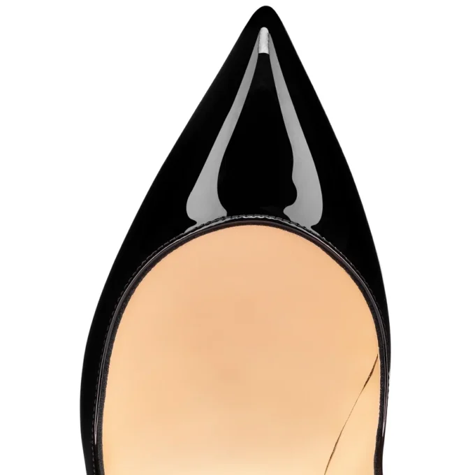 Hot Chick – Décolleté 100 mm – Pelle di vitello verniciata – Nero – Donna