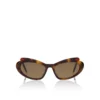 Hot Chick Lb0010 – Occhiali da sole – Acetato – Havana scuro Hot Chick Lb0010 – Occhiali da sole – Acetato – Havana scuro
