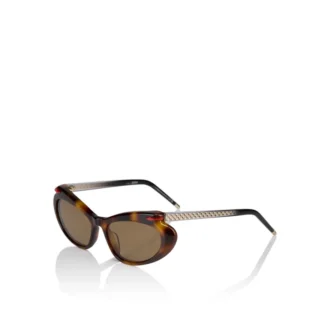 Hot Chick Lb0010 – Occhiali da sole – Acetato – Havana scuro