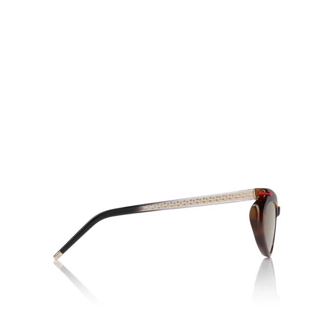 Hot Chick Lb0010 – Occhiali da sole – Acetato – Havana scuro Hot Chick Lb0010 – Occhiali da sole – Acetato – Havana scuro