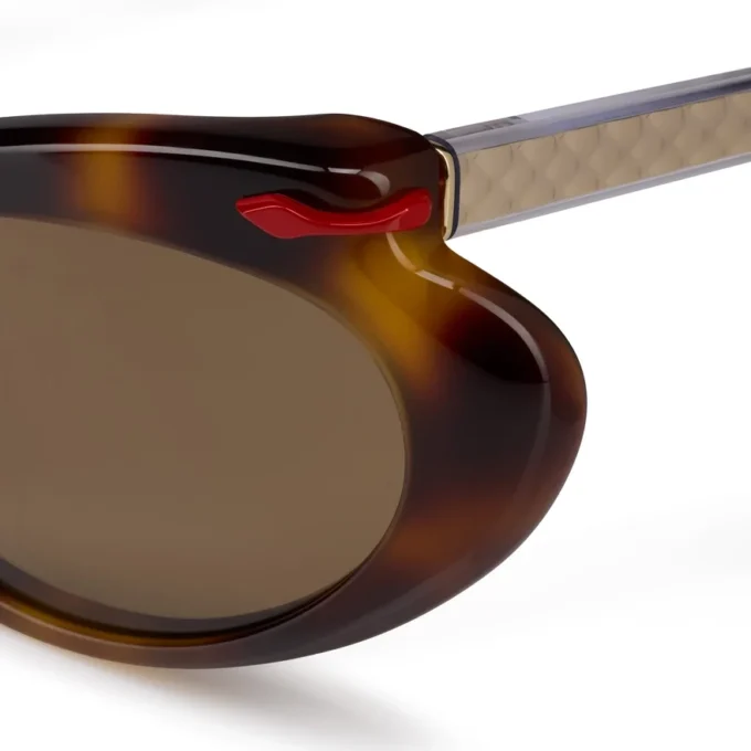 Hot Chick Lb0010 – Occhiali da sole – Acetato – Havana scuro Hot Chick Lb0010 – Occhiali da sole – Acetato – Havana scuro
