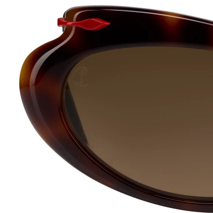 Hot Chick Lb0010 – Occhiali da sole – Acetato – Havana scuro Hot Chick Lb0010 – Occhiali da sole – Acetato – Havana scuro