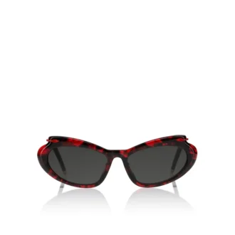 Hot Chick Lb0010 – Occhiali da sole – Acetato – Rosso Havana