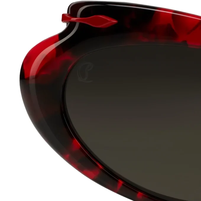 Hot Chick Lb0010 – Occhiali da sole – Acetato – Rosso Havana
