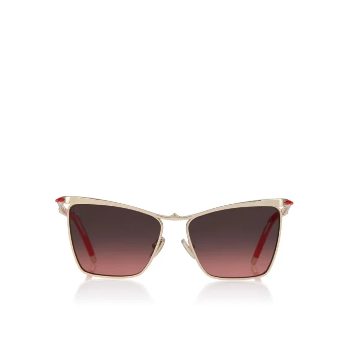 Hot Chick Lb0020 – Occhiali da sole – Metallo – Oro fumé Hot Chick Lb0020 – Occhiali da sole – Metallo – Oro fumé